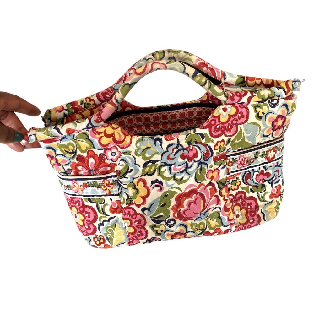 Vera Bradley Vintage Handbag Hope Garden Floral = Y